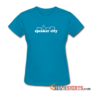 Speaker City - Women's T-Shirt - StupidShirts.com Women's T-Shirt StupidShirts.com