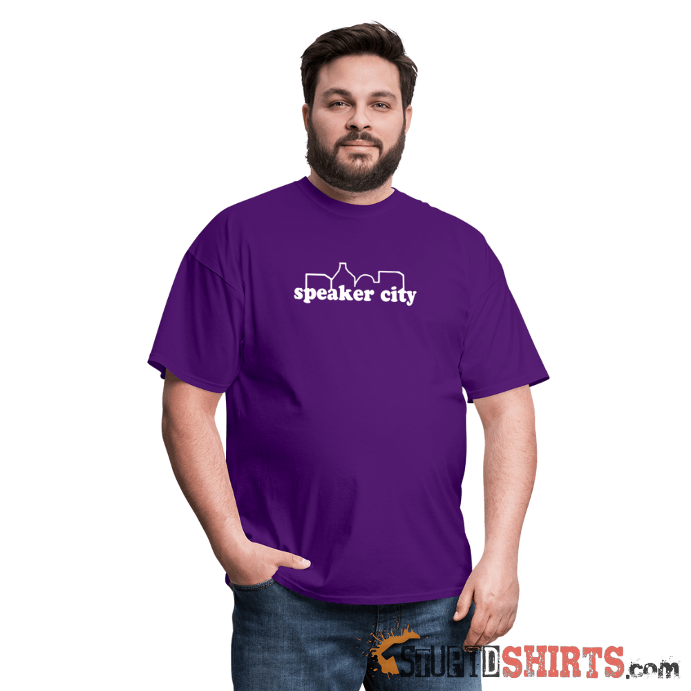 Speaker City - Men's T-Shirt - StupidShirts.com Men's T-Shirt StupidShirts.com