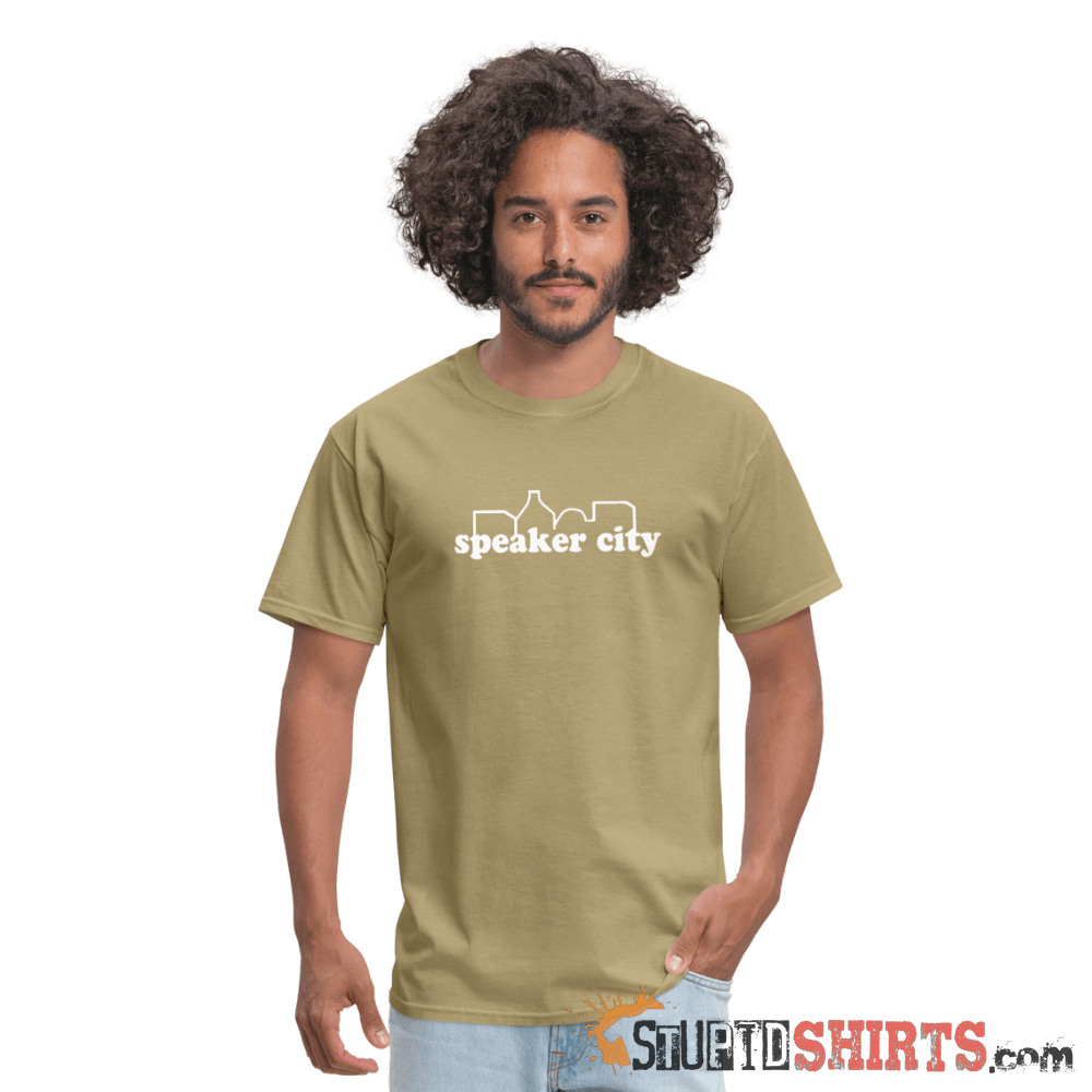 Speaker City - Men's T-Shirt - StupidShirts.com Men's T-Shirt StupidShirts.com