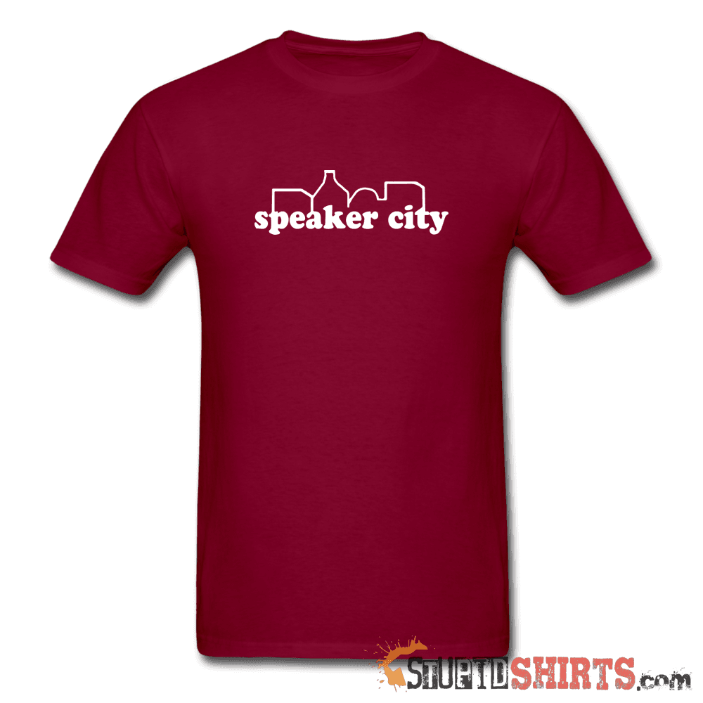 Speaker City - Men's T-Shirt - StupidShirts.com Men's T-Shirt StupidShirts.com