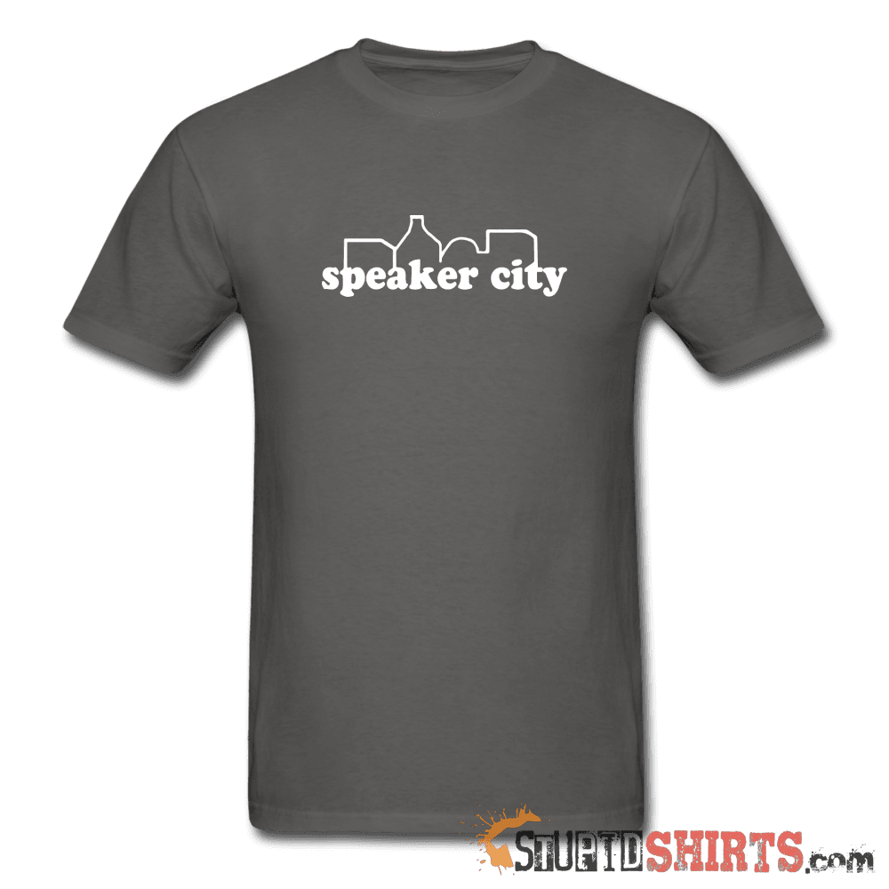 Speaker City - Men's T-Shirt - StupidShirts.com Men's T-Shirt StupidShirts.com
