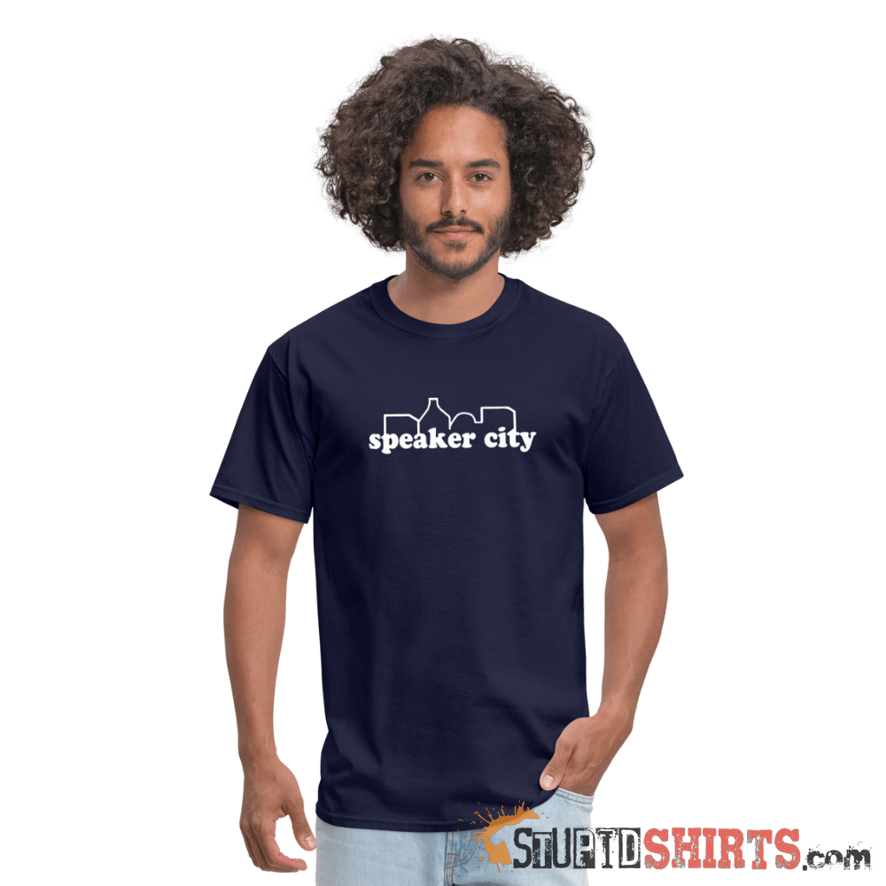 Speaker City - Men's T-Shirt - StupidShirts.com Men's T-Shirt StupidShirts.com