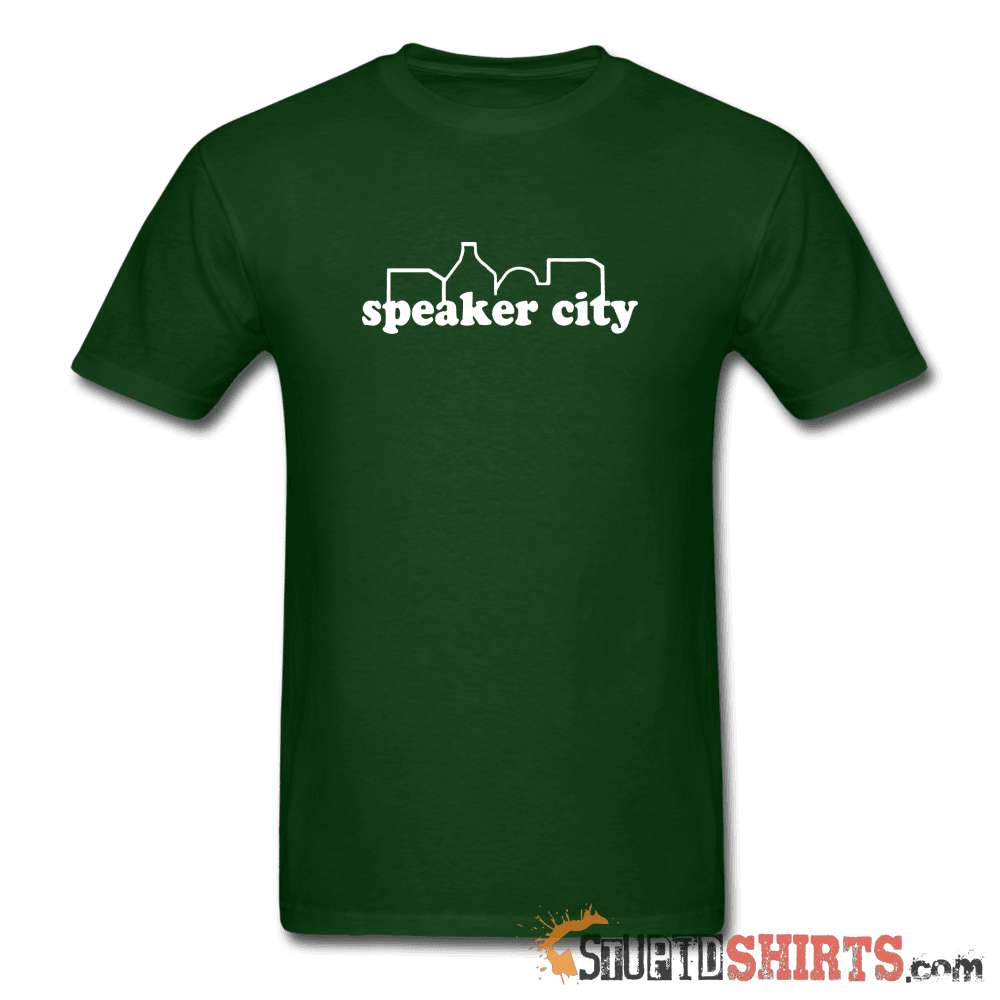 Speaker City - Men's T-Shirt - StupidShirts.com Men's T-Shirt StupidShirts.com