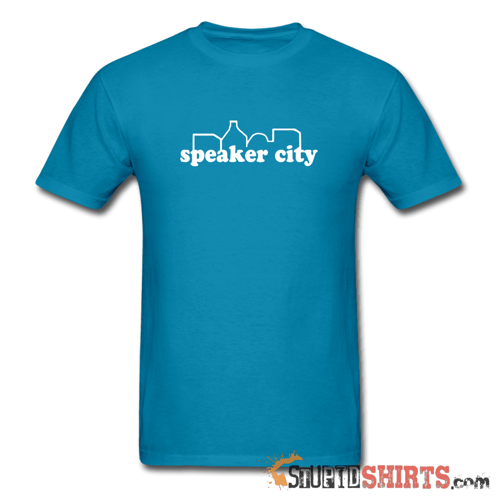 Speaker City - Men's T-Shirt - StupidShirts.com Men's T-Shirt StupidShirts.com