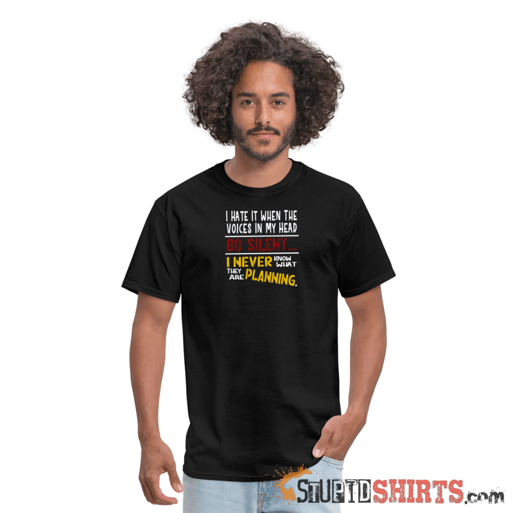 Voices Go Silent - Men's T-Shirt - StupidShirts.com Men's T-Shirt StupidShirts.com