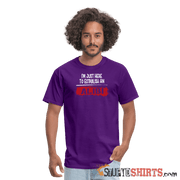 Establish An Alibi - Men's T-Shirt - StupidShirts.com Men's T-Shirt StupidShirts.com