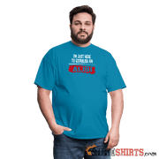 Establish An Alibi - Men's T-Shirt - StupidShirts.com Men's T-Shirt StupidShirts.com